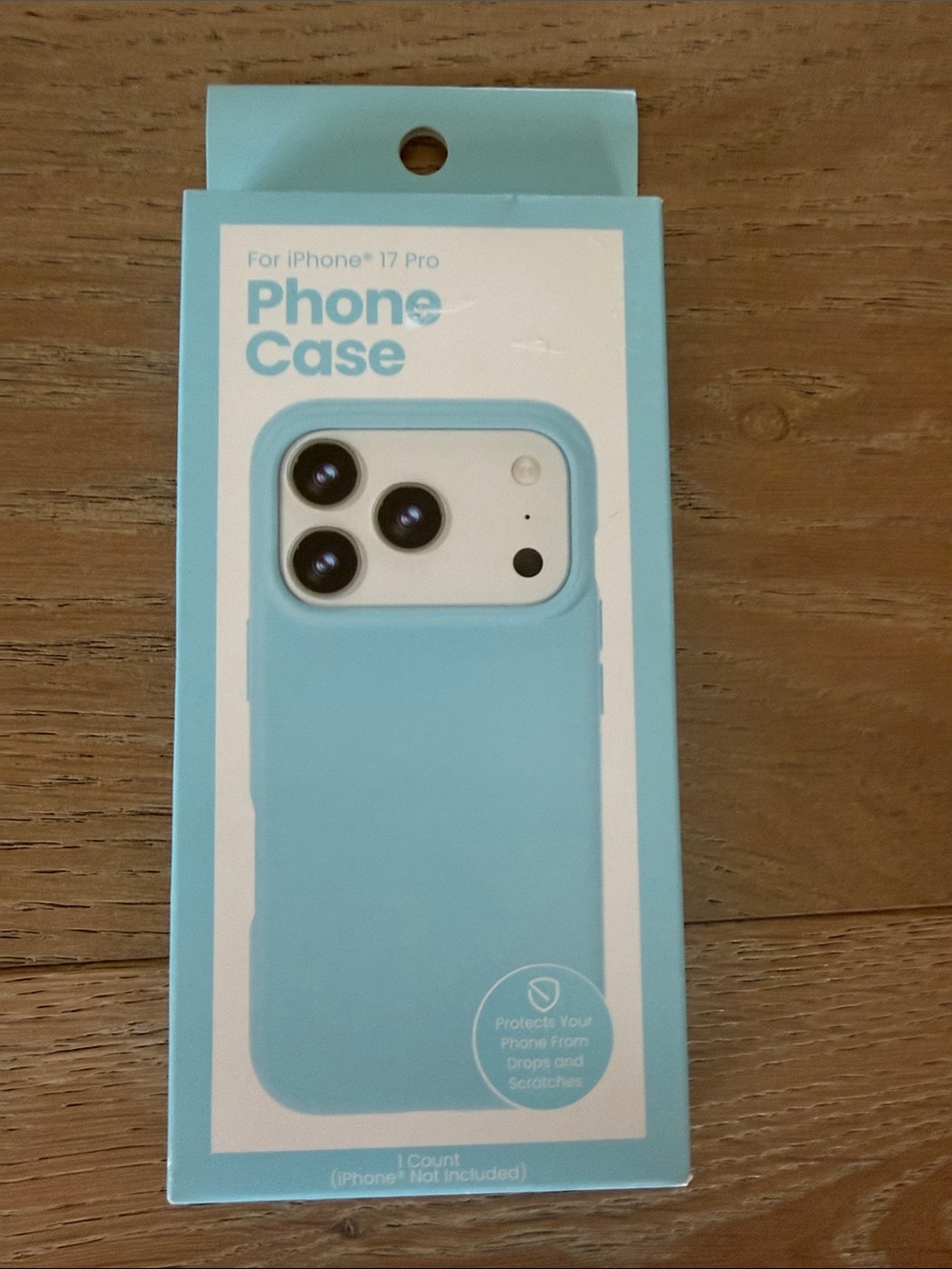 Phone Case for iPhone 17 Pro - Light Blue